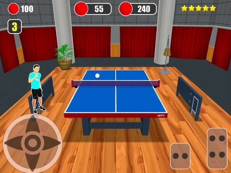 Jai Ho Table Tennis Gameplay Controls